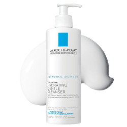 Limpiador facial suave e hidratante marca La Roche-Posay