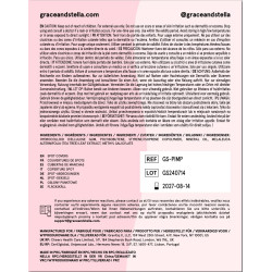 Parches de espinillas para la cara marca grace & stella