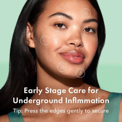 Parche hidrocoloide para el acné con aceite de árbol de té marca Rael