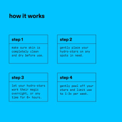 Starface Hydro-Star + Parches para granos con ácido salicílico y Big Blue Compact