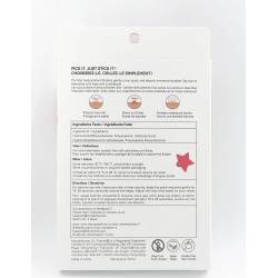 Parches de espinillas para cara, parches de acné hidrocoloide de estrellas