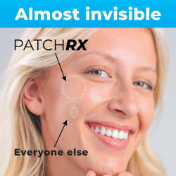 Parches de espinillas para la cara (120 parches)