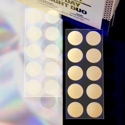 PEACE OUT Acne Day & Night Duo, parches hidrocoloides transparentes para granos para el día y la noche