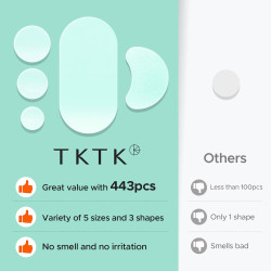 Parches de espinillas para cara, parche hidrocoloide para acné a granel marca TKTK