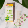 Parches para espinillas para la cara marca Alba Botanica Acnedote