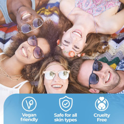 Parches para espinillas para la cara (paquete de 120)