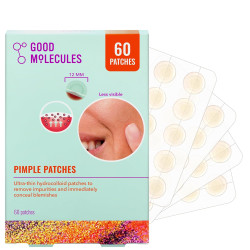 Good Molecules Parches para espinillas, paquete de 60