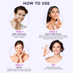 LivaClean 330 CT Parches para granos faciales con ácido salicílico