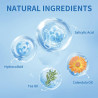 Parches de espinillas para cara, 3 tamaños, 510 parches hidrocoloides para para cubrir granos e imperfecciones