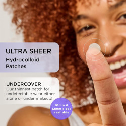 ZitSticka Parches invisibles para espinillas para cara