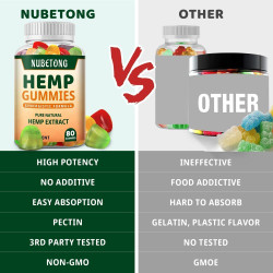 Gomitas de cáñamo para dormir, ansiedad, dolor, extracto de aceite de cáñamo extra fuerte