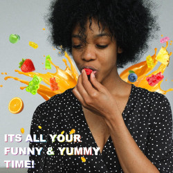 Gomitas de cáñamo extra fuerte infundidas natural orgánico extracto de aceite de cáñamo para reducir el estrés