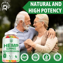 Gominolas de cáñamo (paquete de 3) para dormir, aliviar el dolor y la ansiedad