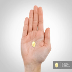 Piping Rock Cápsulas de aceite de cáñamo de 1400 mg