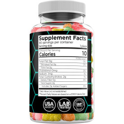 Gomitas relajantes con aceite de cáñamo – 180 unidades