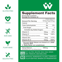 3 paquetes de gomitas de cáñamo orgánico 7,500,000 de alta resistencia