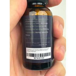 GreenIVe Gotas de cáñamo de 28,000 mg de aceite de cáñamo cultivado naturalmente