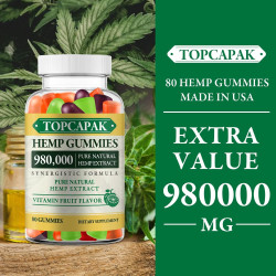 Gomitas de cáñamo de alta potencia para el dolor