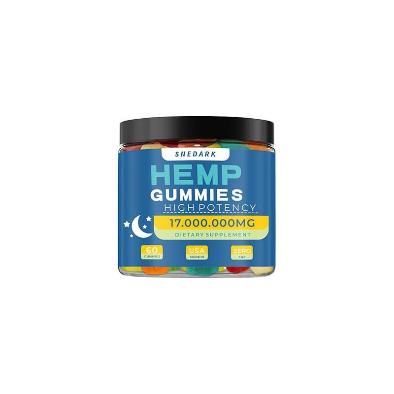 Gomitas de cáñamo extra fuertes y avanzadas: Gomitas con extracto de aceite de cáñamo natural de alta potencia