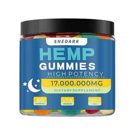 Gomitas de cáñamo extra fuertes y avanzadas: Gomitas con extracto de aceite de cáñamo natural de alta potencia