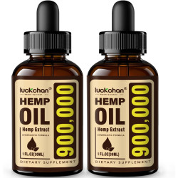 2 paquetes de extracto de aceite de cáñamo orgánico