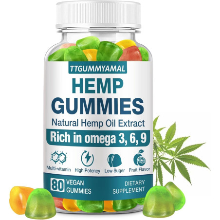 (1 paquete) Gomitas de cáñamo