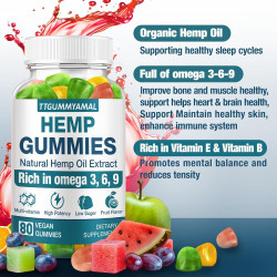 (1 paquete) Gomitas de cáñamo