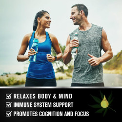 Aceite de cáñamo orgánico (paquete de 2) - Extracto de aceite de cáñamo 100% natural