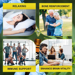 Aceite de cáñamo orgánico (paquete de 2) - Extracto de aceite de cáñamo 100% natural