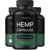 Suplemento de cápsulas de aceite de cáñamo