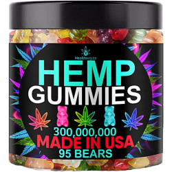 Gomitas de cáñamo comestibles para la relajación del sueño