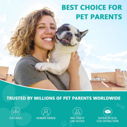 Aceite de cáñamo de máxima potencia para perros y gatos