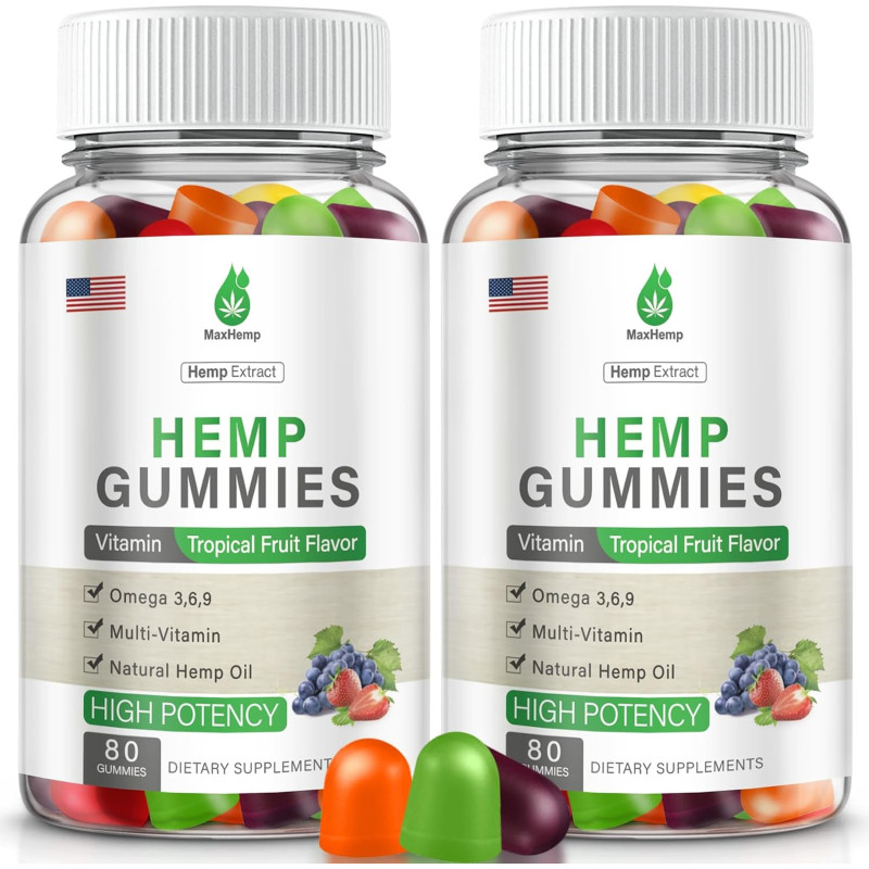 Gomitas de cáñamo para el dolor, el sueño y la ansiedad