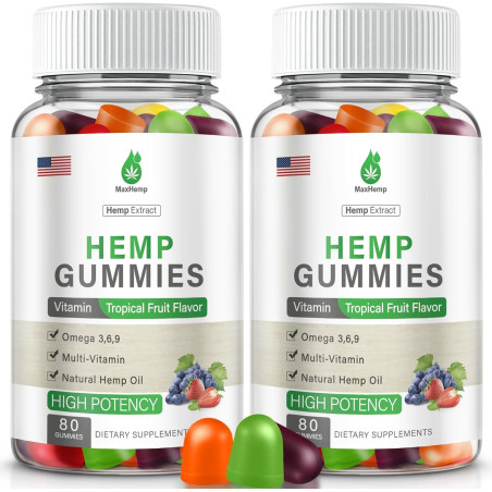 Gomitas de cáñamo para el dolor, el sueño y la ansiedad