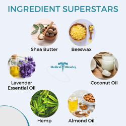 Salve curativa de cáñamo de 1000 mg