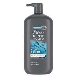 Gel de baño dove para hombre con tecnología nutritiva de microhumedad las 24 horas, 30 onzas