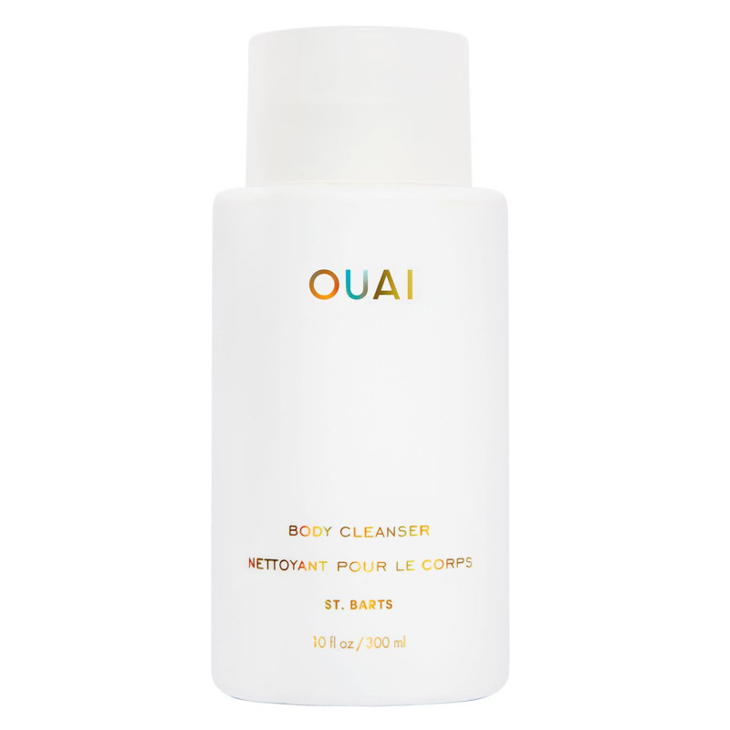 OUAI Limpiador corporal, St. Barts - Gel de baño espumoso con aceite de jojoba y aceite de rosa mosqueta para hidratar