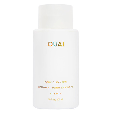OUAI Limpiador corporal, St. Barts - Gel de baño espumoso con aceite de jojoba y aceite de rosa mosqueta para hidratar