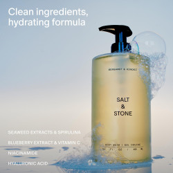 Salt & Stone Gel de baño con antioxidantes para una humedad profunda
