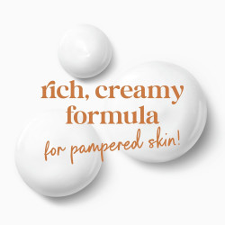 Dove Gel de baño con bomba Pamper manteca de karité y vainilla para 24 horas