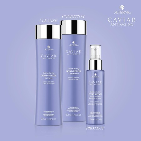 Alterna Caviar Anti-Aging Reestructuring Bond Repair - Spray de protección contra el calor sin enjuague, 4.2 onzas líquidas |