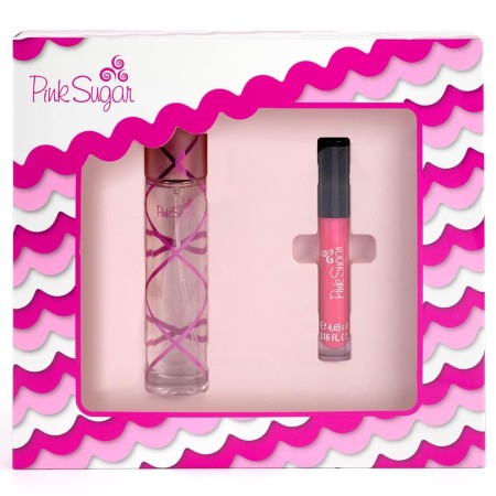 Pink Sugar Eau de Toilette Spray Perfume for Women, Floral + Fruity, Notes of Raspberry, Cotton Candy, Vanilla, Sweet & Sensual,