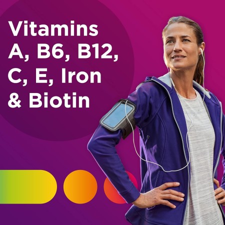 Centrum Multivitamínico para mujeres, suplemento multivitamínico/multimineral con hierro, vitamina D3, vitaminas B y vitaminas